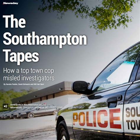 southampton police report a crime